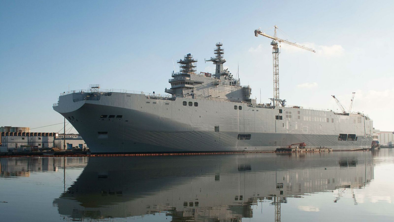 Egypt Receives First "Russian" Mistral Warship